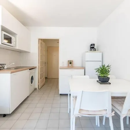 Cosy 1 Bed Apt W/balcony In Cannes דירה